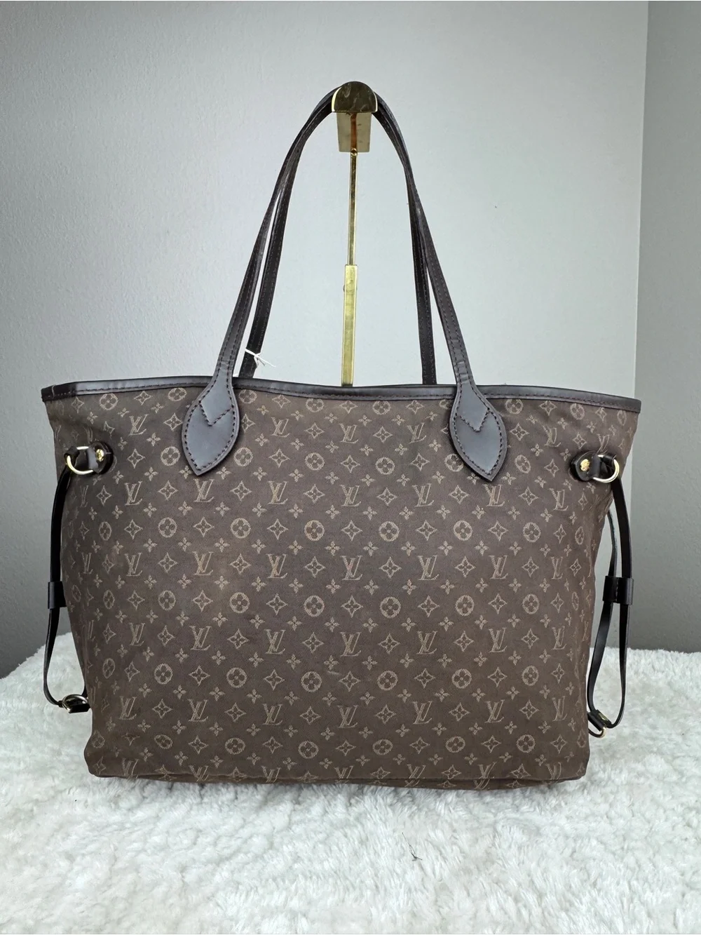 Louis Vuitton Mini line Neverfull MM Brown Monogram Neverfull-Style Tote